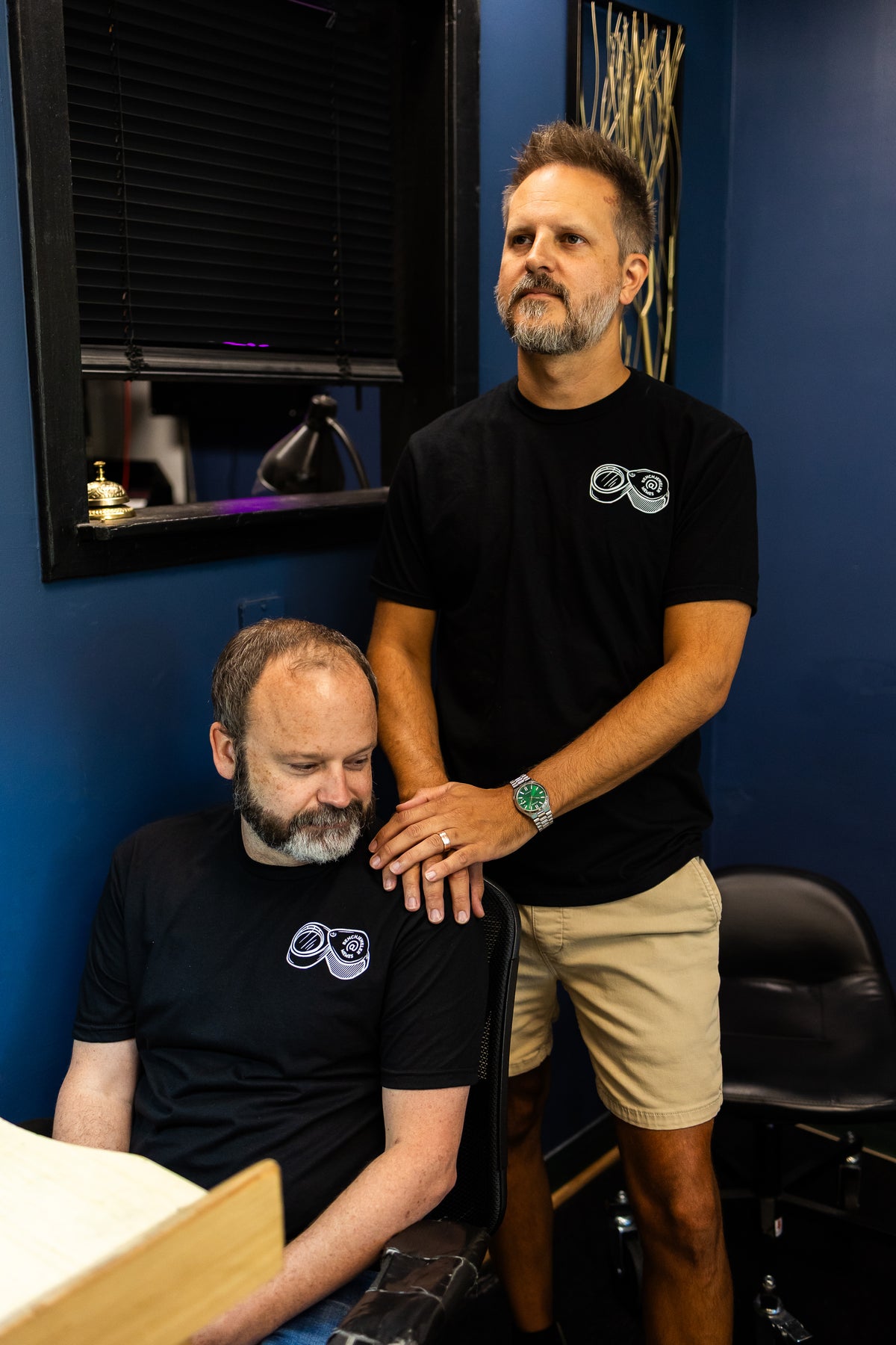 Official BJM Logo Tee, Black, Short Sleeve